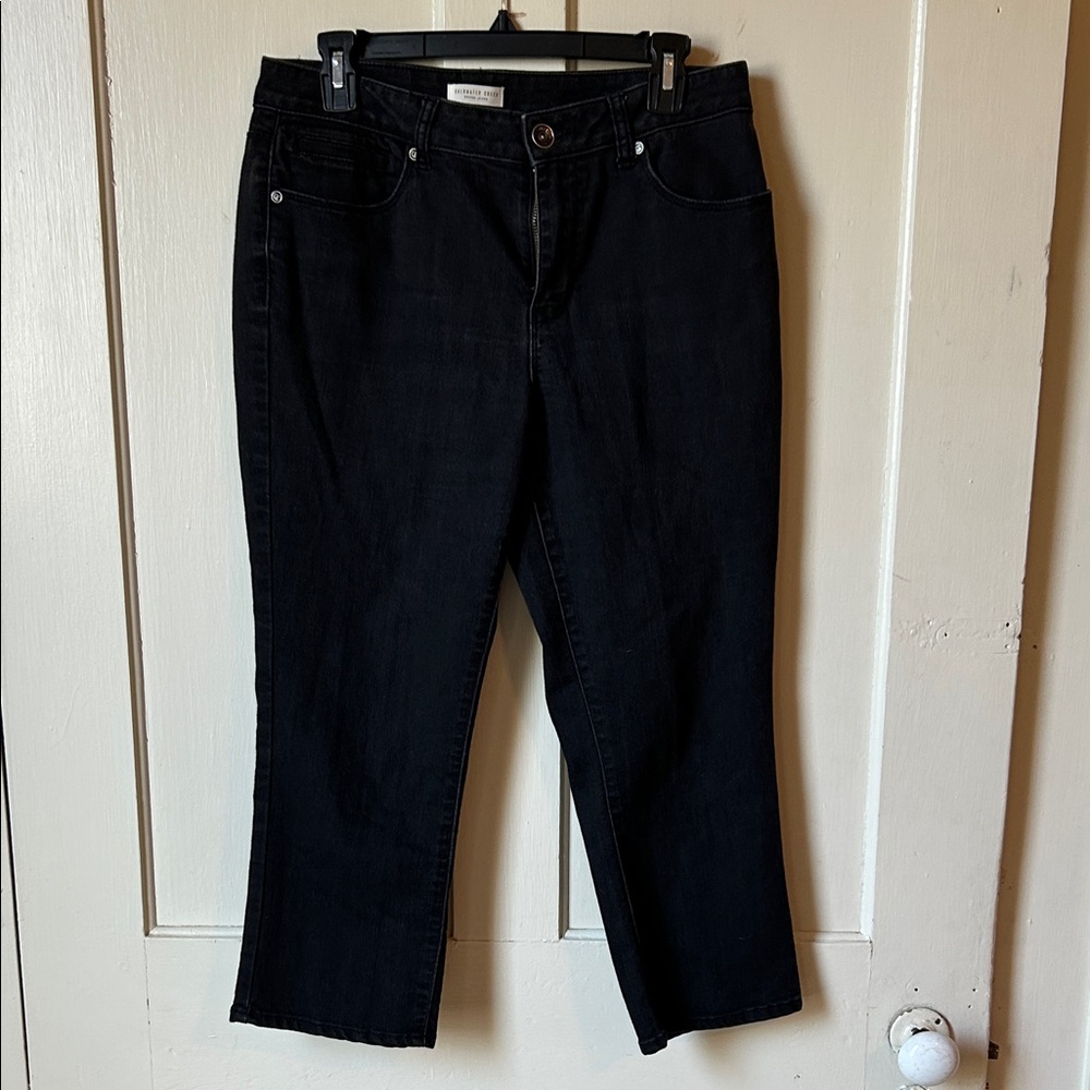 Coldwater Creek Black Ankle Jeans